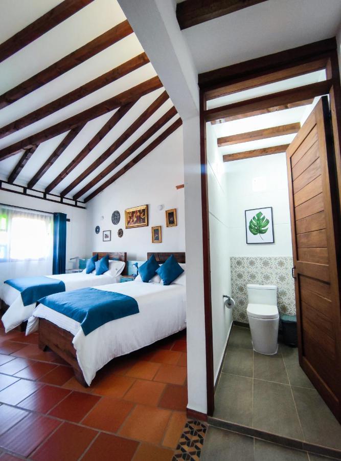 Casa El Retiro - Villa De Leyva Exteriör bild