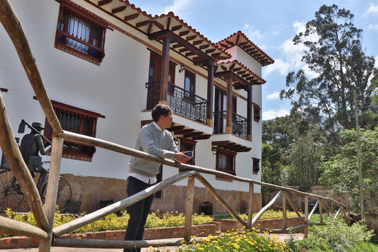 Casa El Retiro - Villa De Leyva Exteriör bild