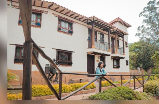 Casa El Retiro - Villa De Leyva Exteriör bild
